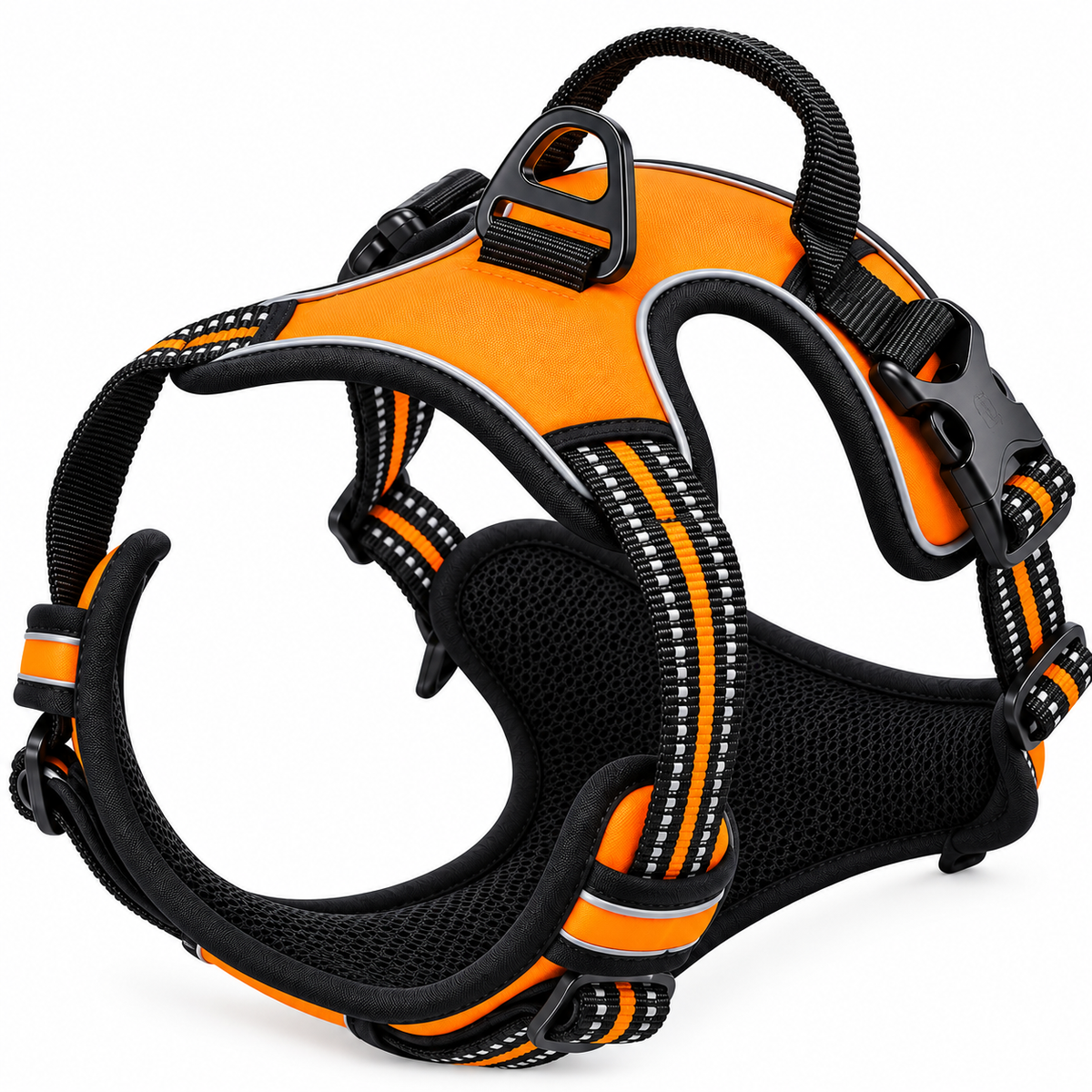 Adjustable No-Pull Dog Harness – Comfortable & Reflective Dog Vest